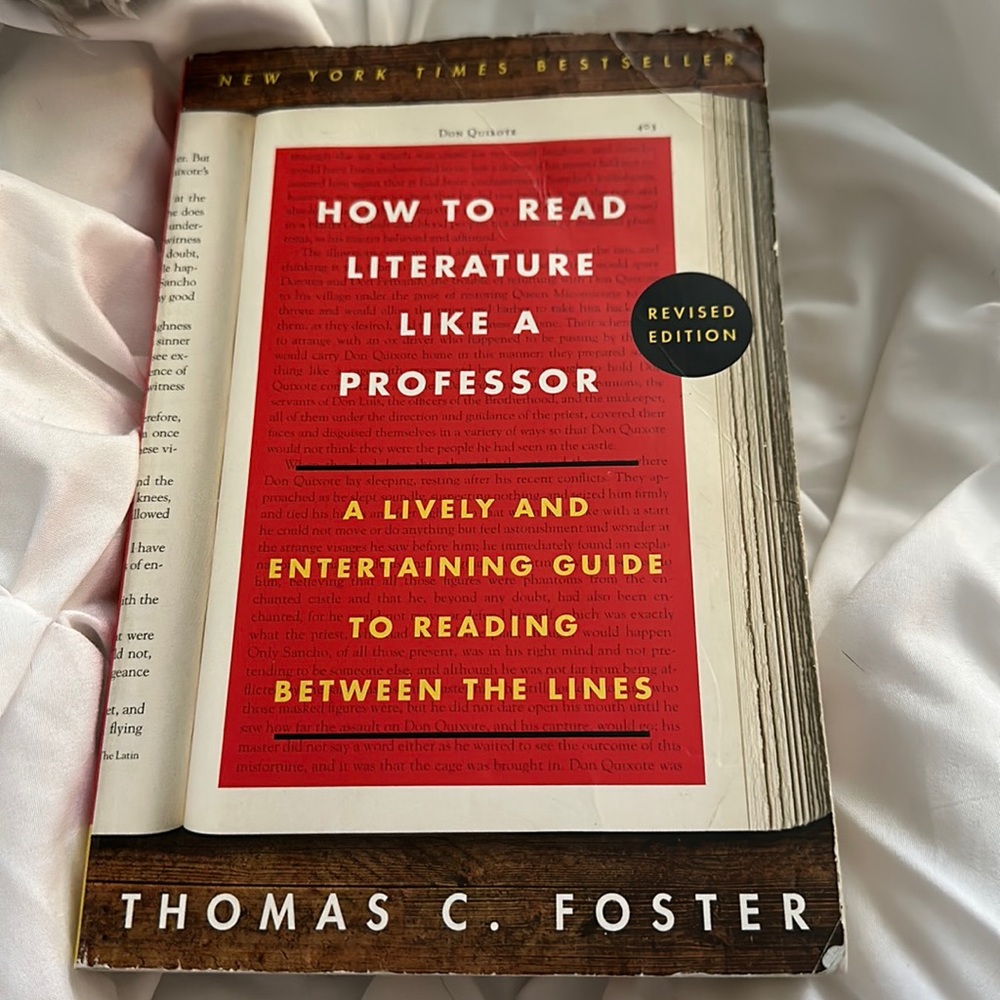 How to read literature like a professor book